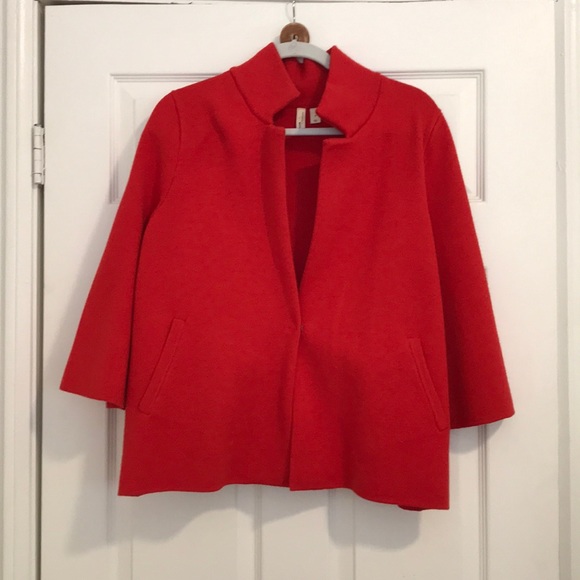 Cute, New, Red Anthropologie “Moth” Jacket - Picture 2 of 5
